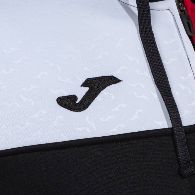 kapüşonlu ceket ekip v Joma siyah kırmızı beyaz erkekler 0RJD1102