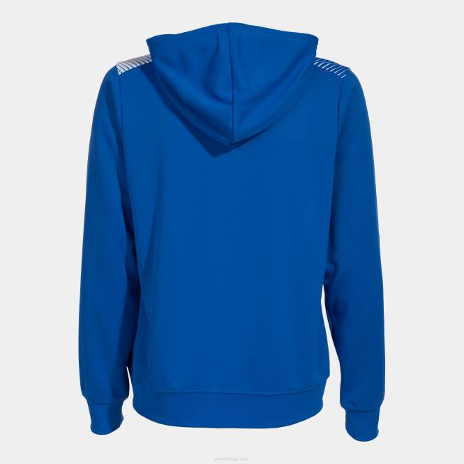 kapüşonlu ceket eko süpernova Joma kraliyet mavisi beyaz kadınlar 0RJD2168