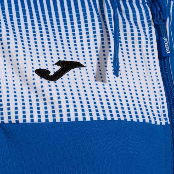 kapüşonlu ceket eko süpernova Joma kraliyet mavisi beyaz kadınlar 0RJD2168