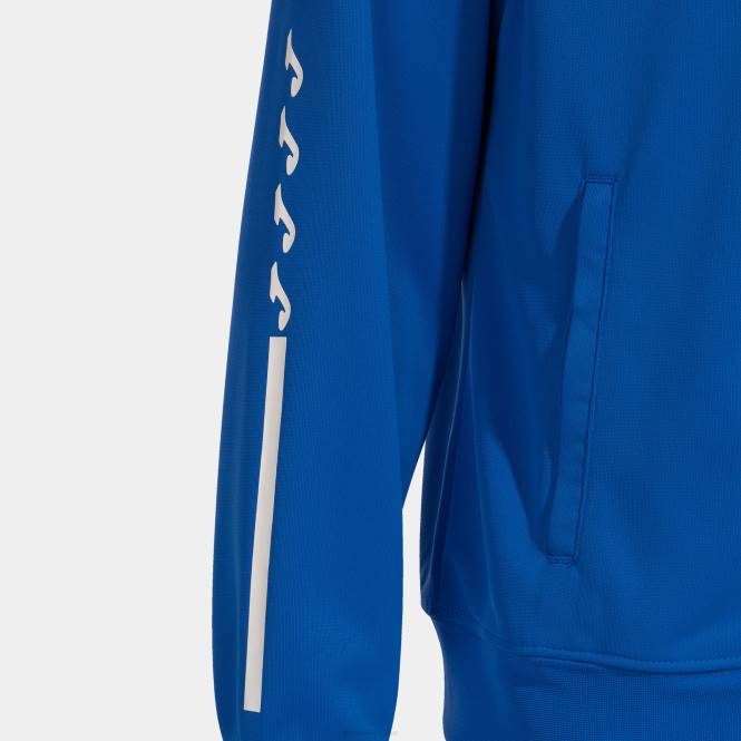 kapüşonlu ceket eko süpernova Joma kraliyet mavisi beyaz kadınlar 0RJD2168