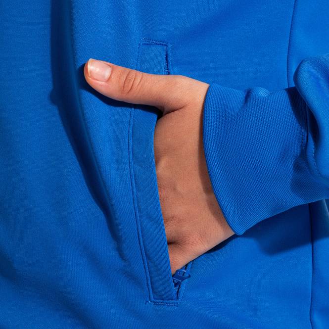 kapüşonlu ceket eko süpernova Joma kraliyet mavisi beyaz kadınlar 0RJD2168