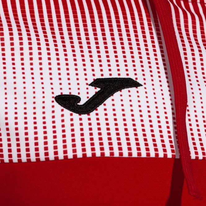 kapüşonlu ceket eko süpernova Joma kırmızı beyaz erkekler 0RJD1184