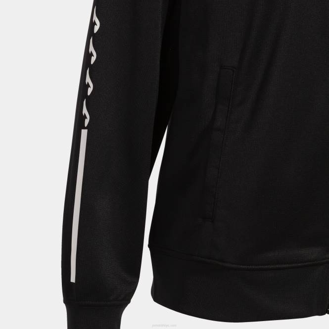 kapüşonlu ceket eko süpernova Joma siyah beyaz kadınlar 0RJD2051