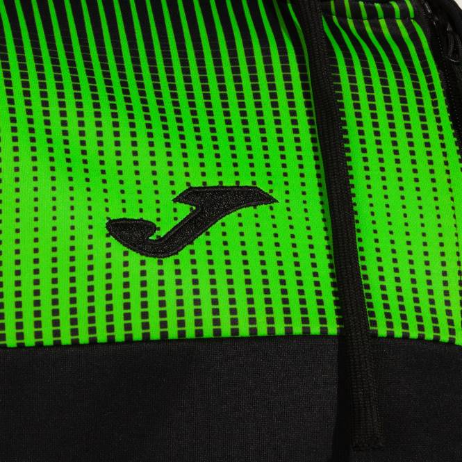 kapüşonlu ceket eko süpernova Joma siyah floresan yeşil erkekler 0RJD2924