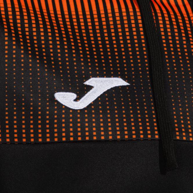 kapüşonlu ceket eko süpernova Joma siyah turuncu erkekler 0RJD1179