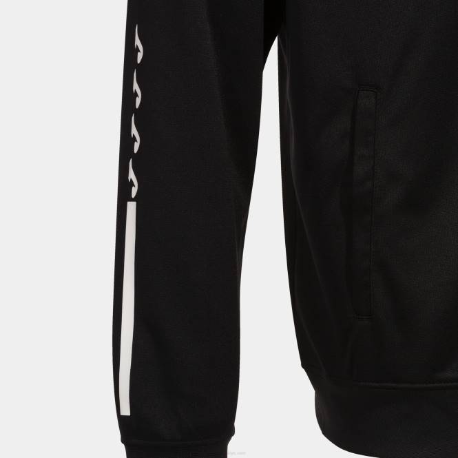 kapüşonlu ceket eko süpernova Joma siyah turuncu erkekler 0RJD1179