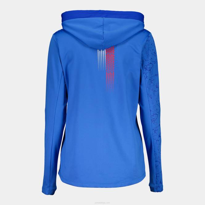 kapüşonlu ceket fidal 23/24 Joma Kraliyet mavisi kadınlar 0RJD1758