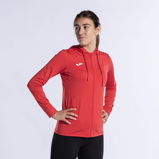 kapüşonlu ceket heykel ii Joma kırmızı kadınlar 0RJD1744