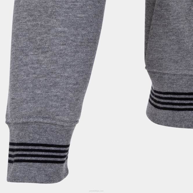 kapüşonlu ceket kampüs iii Joma melanj grisi erkekler 0RJD2852