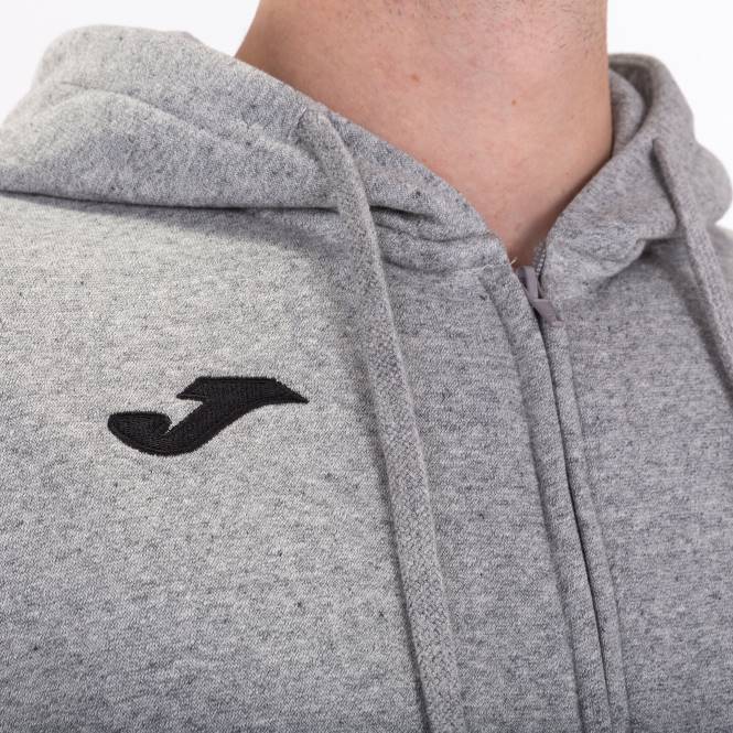 kapüşonlu ceket kampüs iii Joma melanj grisi erkekler 0RJD2852