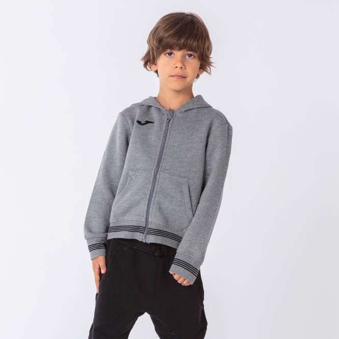 kapüşonlu ceket kampüs iii Joma melanj grisi erkekler 0RJD2852