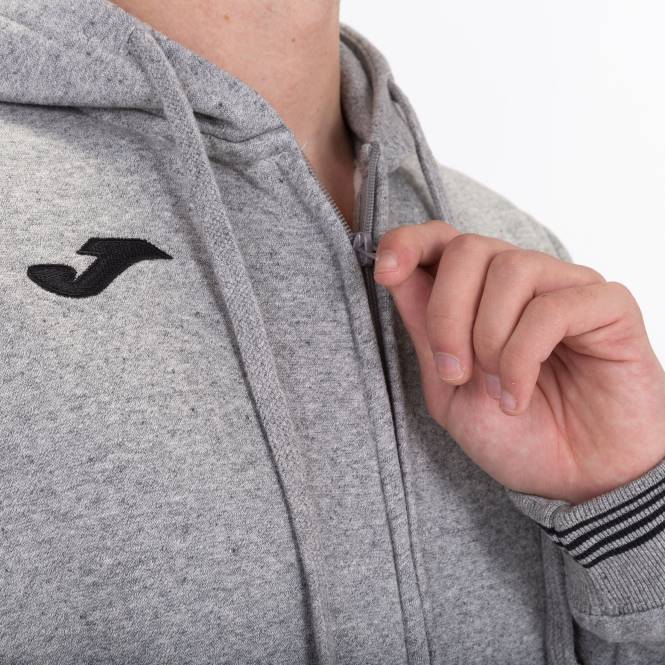 kapüşonlu ceket kampüs iii Joma melanj grisi erkekler 0RJD2852