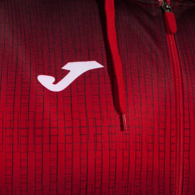 kapüşonlu ceket kaplan v Joma kırmızı siyah erkekler 0RJD184