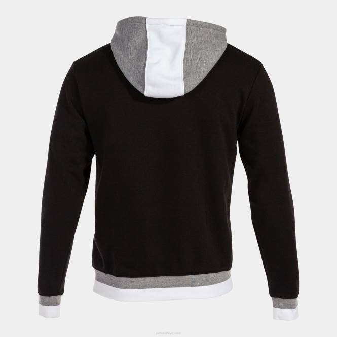 kapüşonlu ceket konfor ii Joma Siyah gri erkekler 0RJD4513