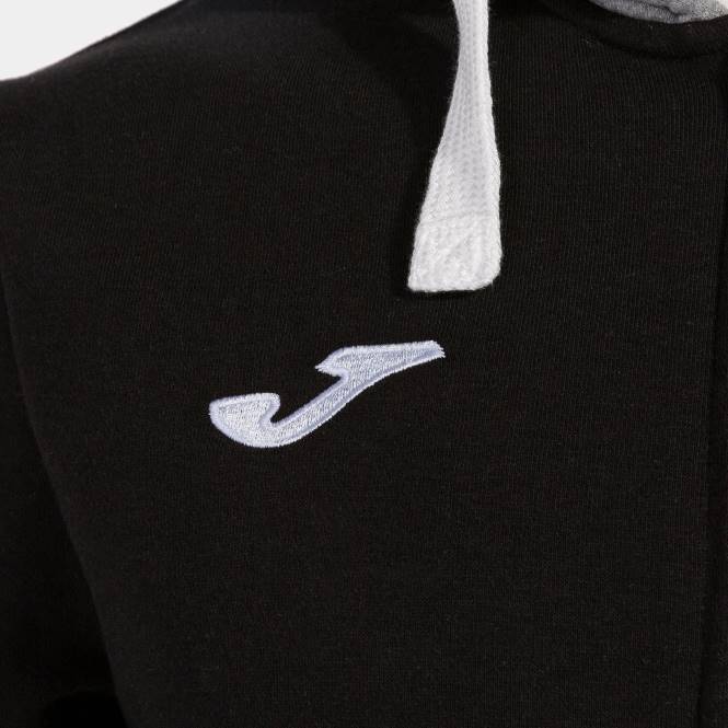 kapüşonlu ceket konfor ii Joma Siyah gri erkekler 0RJD4513
