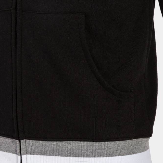 kapüşonlu ceket konfor ii Joma Siyah gri erkekler 0RJD4513