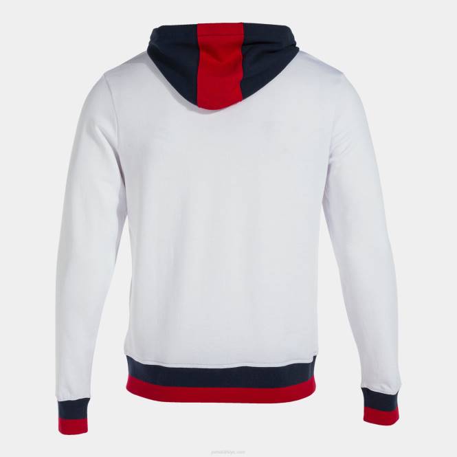 kapüşonlu ceket konfor ii Joma beyaz lacivert erkekler 0RJD1435