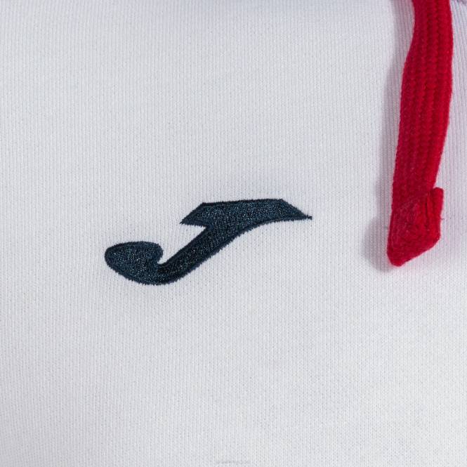 kapüşonlu ceket konfor ii Joma beyaz lacivert erkekler 0RJD1435