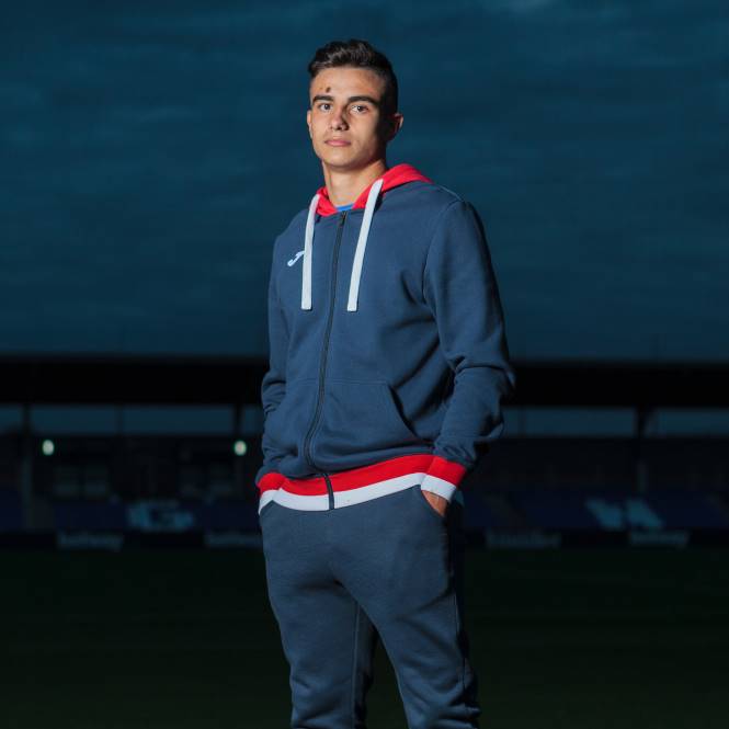 kapüşonlu ceket konfor ii Joma lacivert kırmızı erkekler 0RJD1023