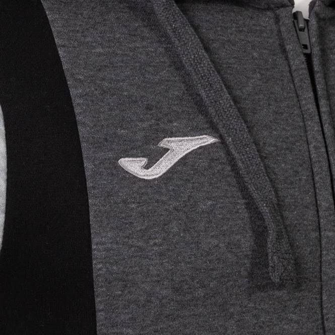 kapüşonlu ceket konfor iii Joma melanj grisi erkekler 0RJD3078