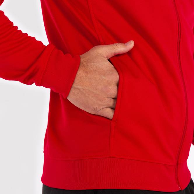 kapüşonlu ceket menfis Joma kırmızı erkekler 0RJD3122