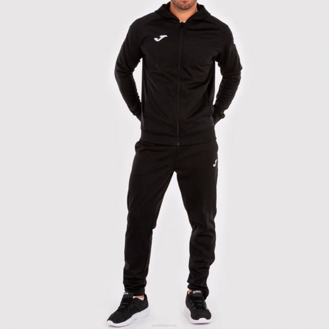 kapüşonlu ceket menfis Joma siyah erkekler 0RJD4339