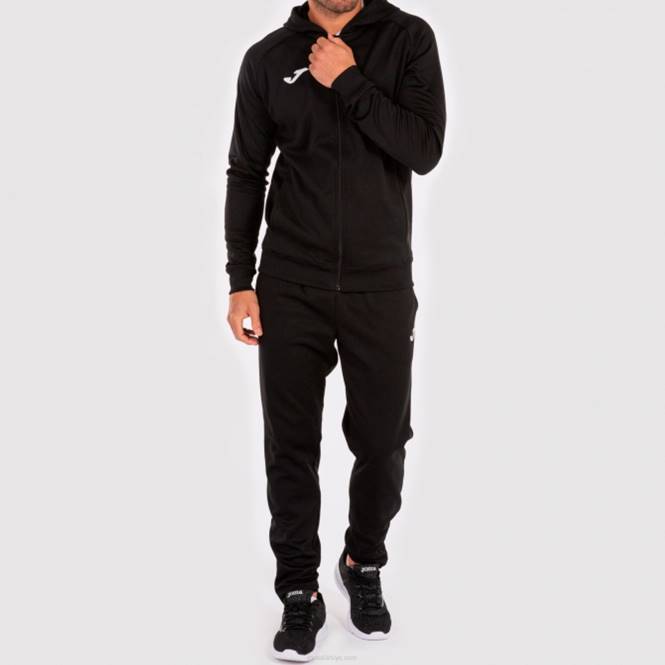 kapüşonlu ceket menfis Joma siyah erkekler 0RJD4339