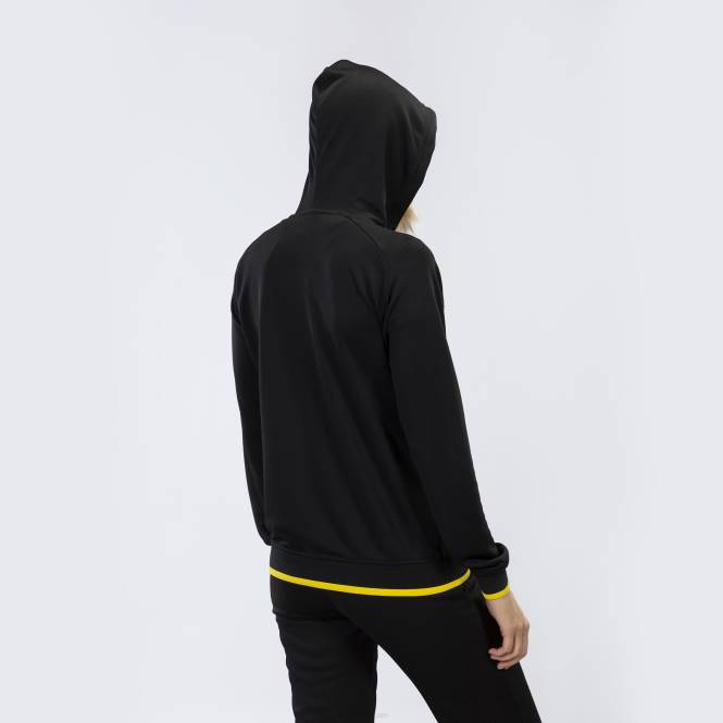 kapüşonlu ceket süpernova Joma siyah Sarı kadınlar 0RJD2518