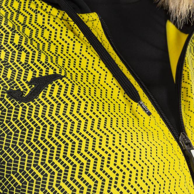 kapüşonlu ceket süpernova Joma siyah Sarı kadınlar 0RJD2518