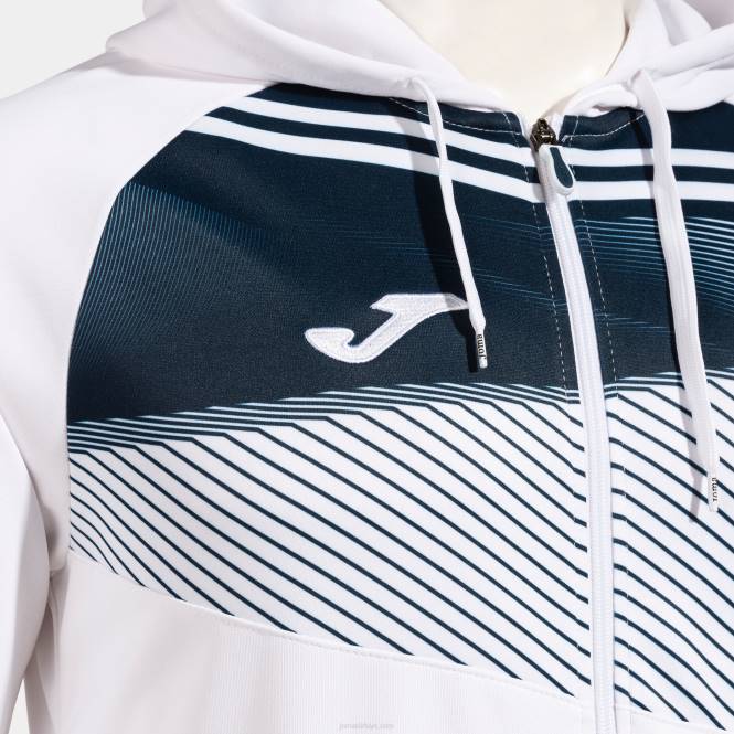 kapüşonlu ceket süpernova ii Joma beyaz lacivert erkekler 0RJD1043