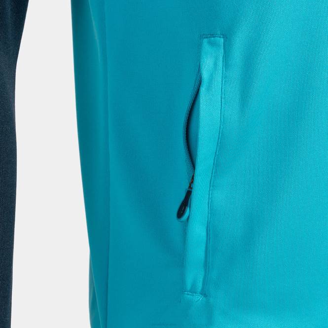 kapüşonlu ceket süpernova ii Joma floresan turkuaz lacivert erkekler 0RJD3428