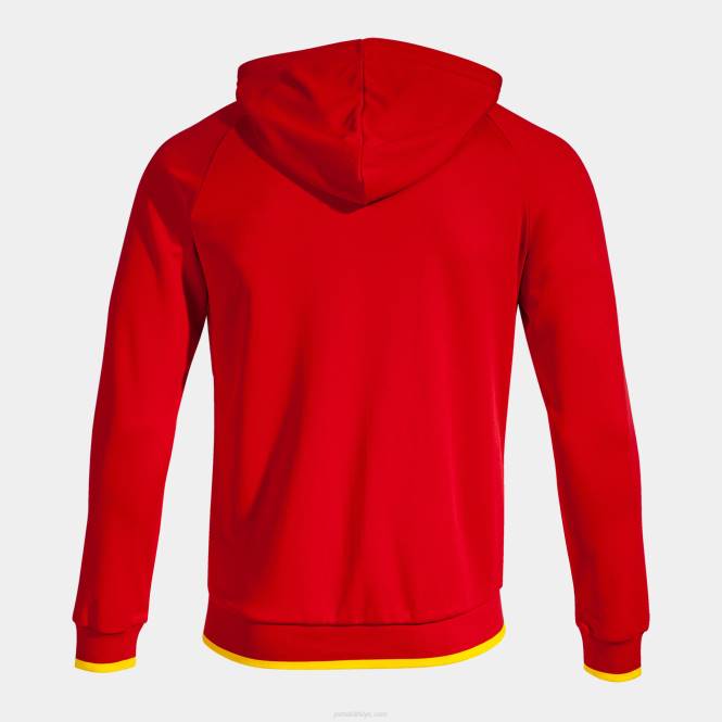 kapüşonlu ceket süpernova ii Joma kırmızı Sarı erkekler 0RJD4633