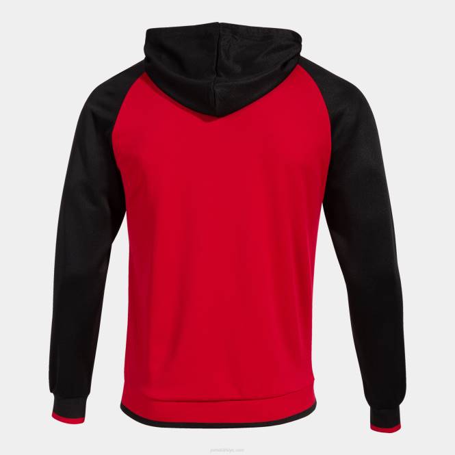 kapüşonlu ceket süpernova ii Joma kırmızı siyah erkekler 0RJD3414