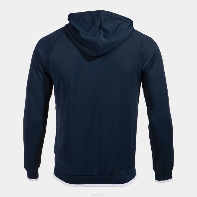 kapüşonlu ceket süpernova ii Joma lacivert beyaz erkekler 0RJD336