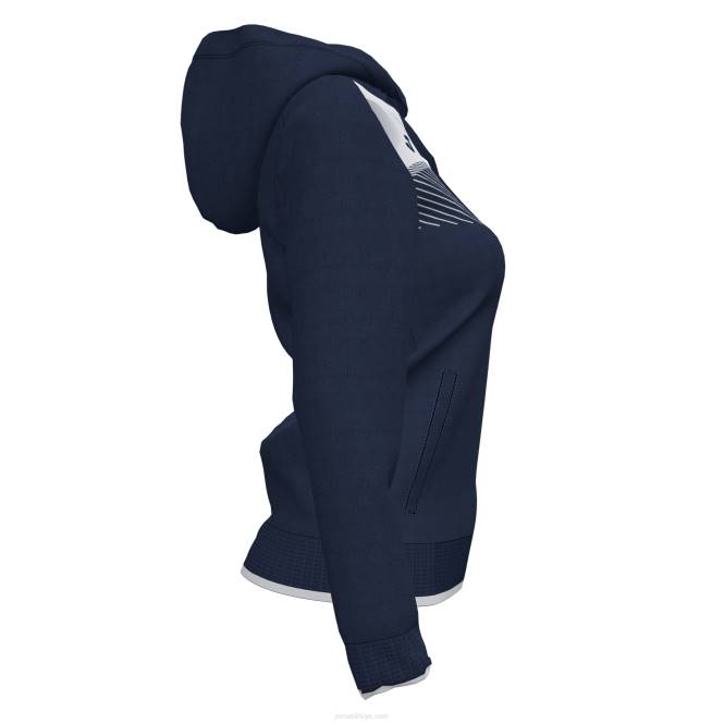 kapüşonlu ceket süpernova ii Joma lacivert beyaz kadınlar 0RJD2018