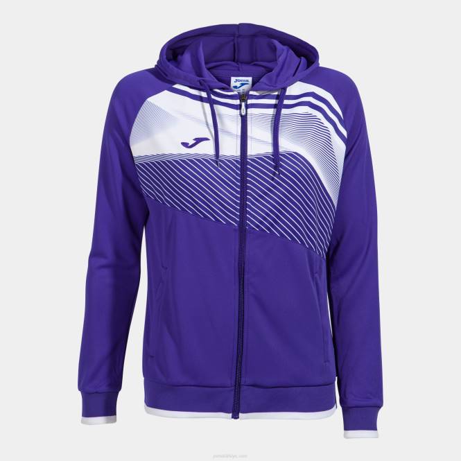 kapüşonlu ceket süpernova ii Joma mor beyaz kadınlar 0RJD3593