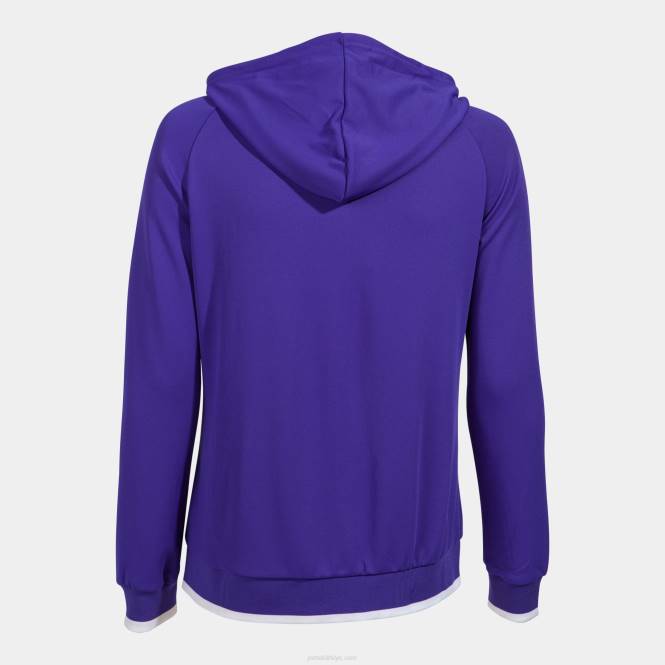 kapüşonlu ceket süpernova ii Joma mor beyaz kadınlar 0RJD3593