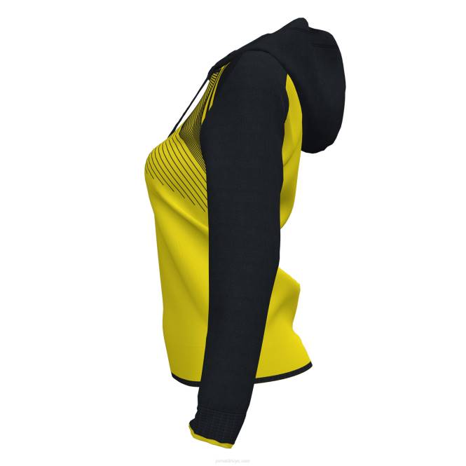 kapüşonlu ceket süpernova ii Joma sarı siyah kadınlar 0RJD2095