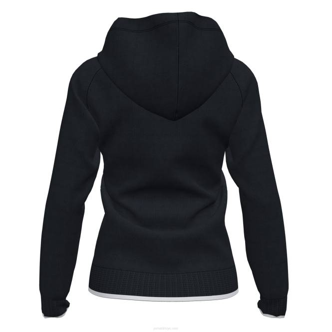 kapüşonlu ceket süpernova ii Joma siyah beyaz kadınlar 0RJD4025