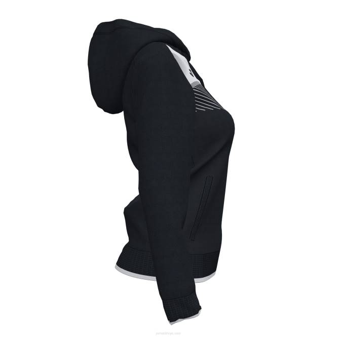 kapüşonlu ceket süpernova ii Joma siyah beyaz kadınlar 0RJD4025