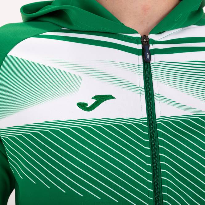 kapüşonlu ceket süpernova ii Joma yeşil beyaz erkekler 0RJD1044