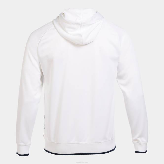 kapüşonlu ceket süpernova iii Joma beyaz lacivert erkekler 0RJD1488