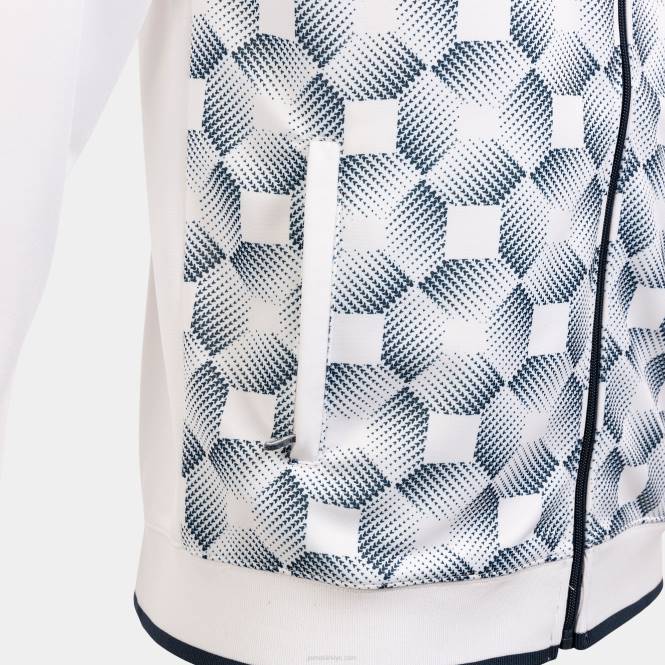 kapüşonlu ceket süpernova iii Joma beyaz lacivert erkekler 0RJD1488