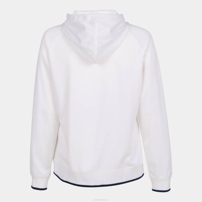 kapüşonlu ceket süpernova iii Joma beyaz lacivert kadınlar 0RJD1638