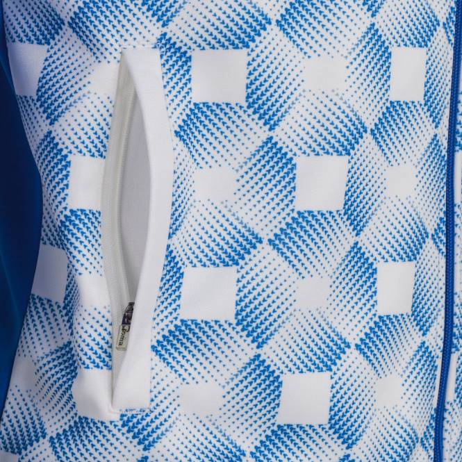 kapüşonlu ceket süpernova iii Joma kraliyet mavisi beyaz erkekler 0RJD3318