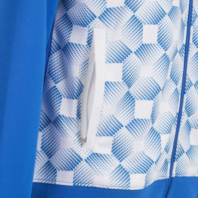 kapüşonlu ceket süpernova iii Joma kraliyet mavisi beyaz kadınlar 0RJD3964