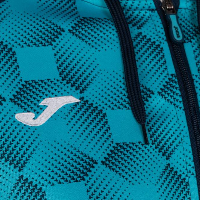 kapüşonlu ceket süpernova iii Joma lacivert floresan turkuaz kadınlar 0RJD2119