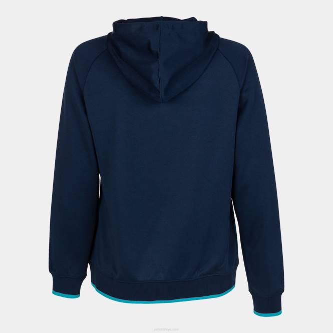 kapüşonlu ceket süpernova iii Joma lacivert floresan turkuaz kadınlar 0RJD2231