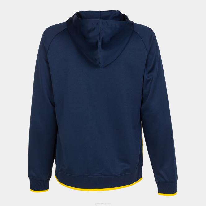 kapüşonlu ceket süpernova iii Joma lacivert sarı kadınlar 0RJD1817