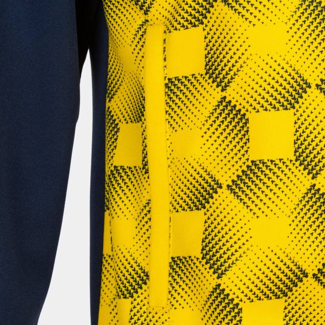 kapüşonlu ceket süpernova iii Joma lacivert sarı kadınlar 0RJD1817